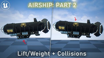 Creating an Airship in UE4| Part 2: Vertical movement and colliding