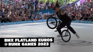 UEC European BMX Flatland Championships Men's Final @ Ruhr Games 2023