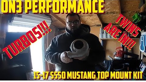 ON3 TURBO S550 BUILD | Pt. 2 - The Twin Turbos Are Here!!