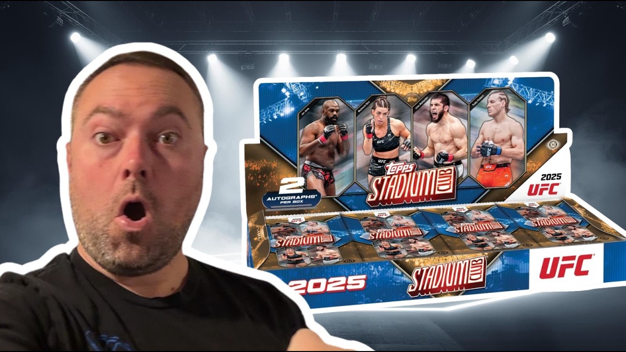 Crazy UFC Pulls!! Members Only Case Hit + HOF Auto 🤯2025 Topps UFC Stadium Club