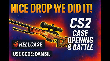 HELLCASE NICE DROP! Huge Profit in CS2 Case Opening & Battle 💰USE MY CODE:dambil