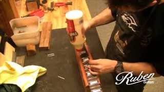 Making of Dave Powys's Custom Guitar Part 4