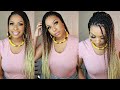 One of the BEST Braided Wigs I've Tried! 😱 | ft. Neat and Sleek