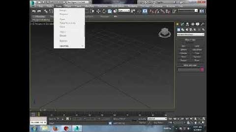 Introducing the interface of 3ds max