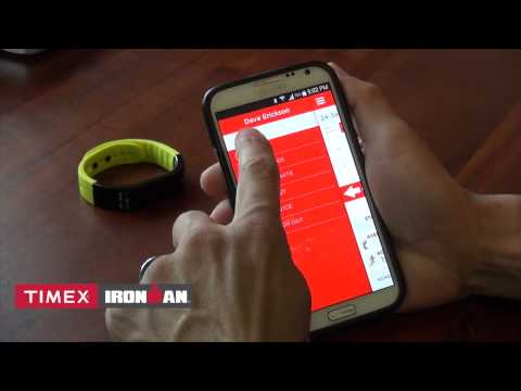 How to use the Timex Ironman Move x20 Activity Band