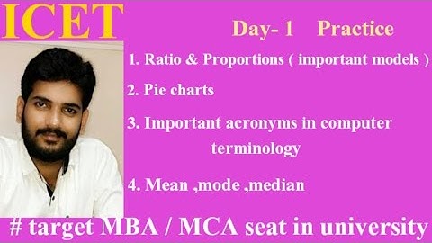 @ target ICET 2021 rank below 100 @ day 1 schedule for practice @important models for icet ,ibps