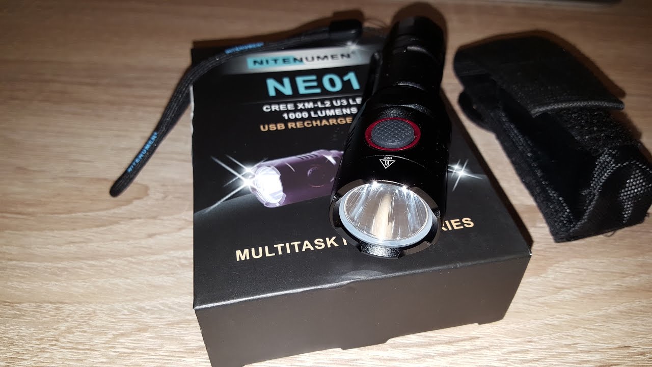 Flashlight Nitenumen NE01 (Cree XM-L2).