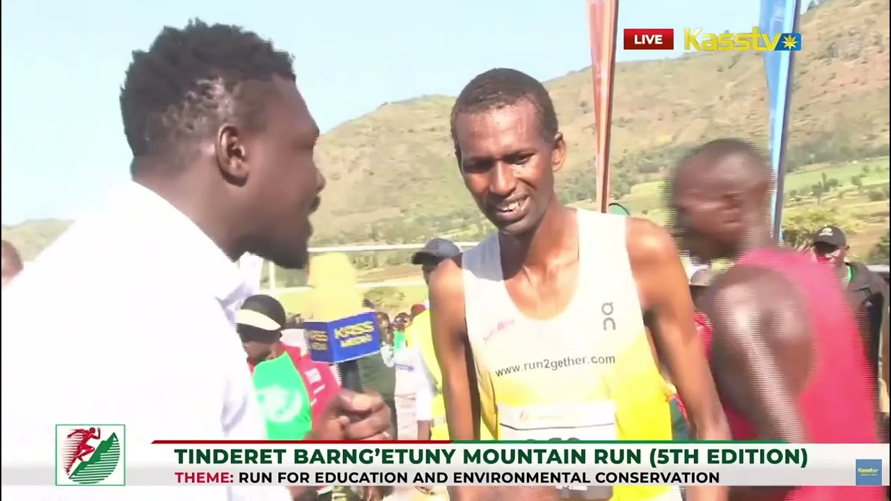 Michael Selelosaoli Clinches 20km Elite Men’s Race at Tinderet Barngetuny Mountain Run in Nandi