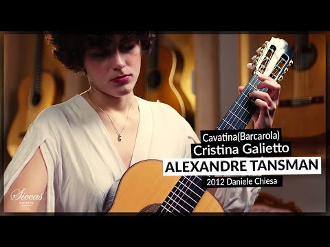Cristina Galietto Plays Barcarola From Suite Cavatina By Alexandre Tansman On A 2012 D Chiesa 