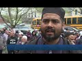 'We're united': Hundreds gather in prayer for Abu Yousuf, one of the men killed on Zenner Street