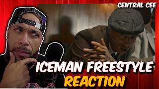 American Rap Videographer REACTION to CENTRAL CEE "Iceman Freestyle" - Dang Cee Be Going In!