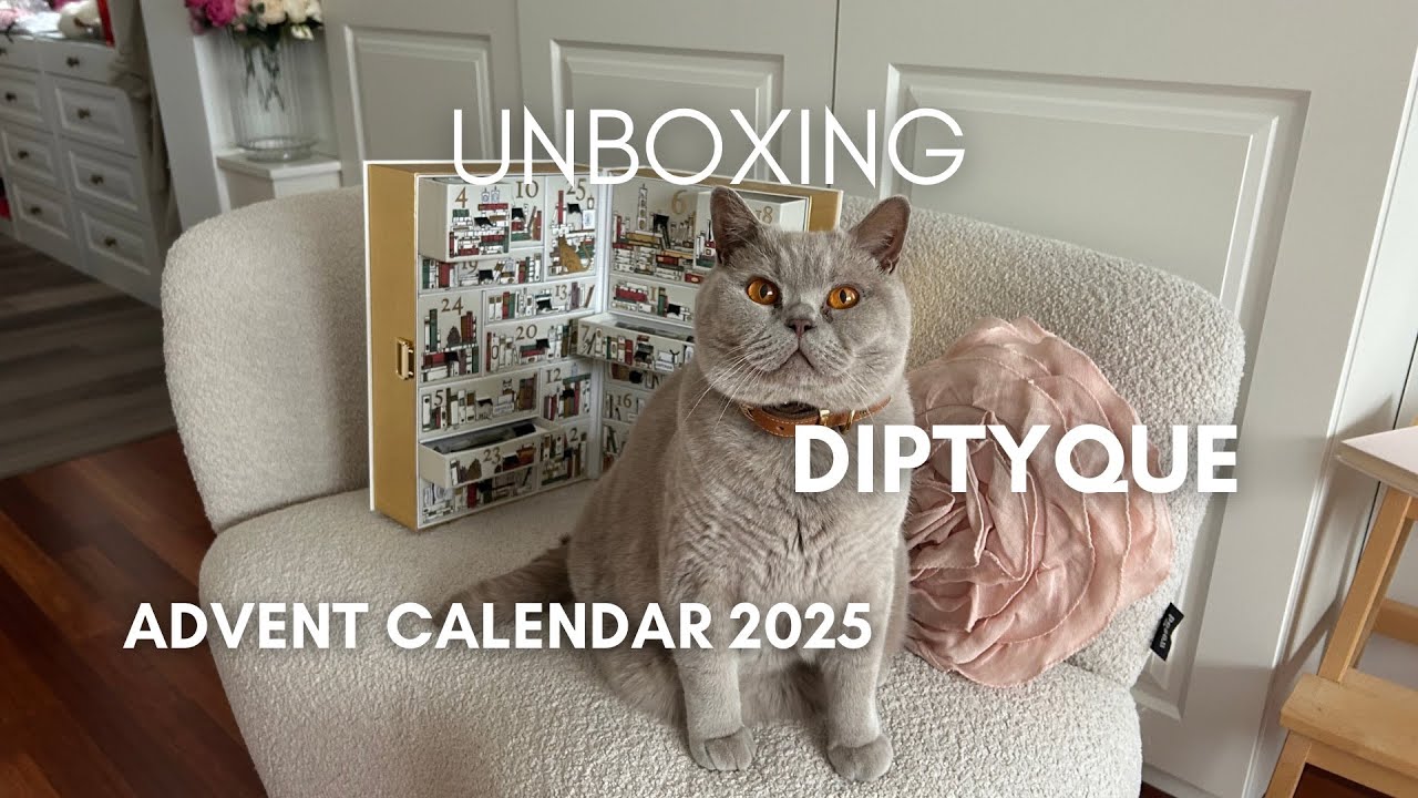 FULL UNBOXING DIPTYQUE ADVENT CALENDAR 2025 - YouTube