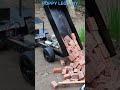 Tractor returns bricks #minibridge #poppylegodiy