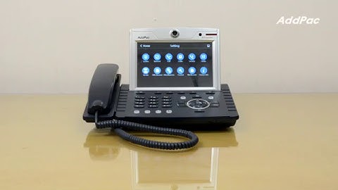 AP-VP280DM IP Video Phone for IP Video Door Access Attendant Terminal | AddPac