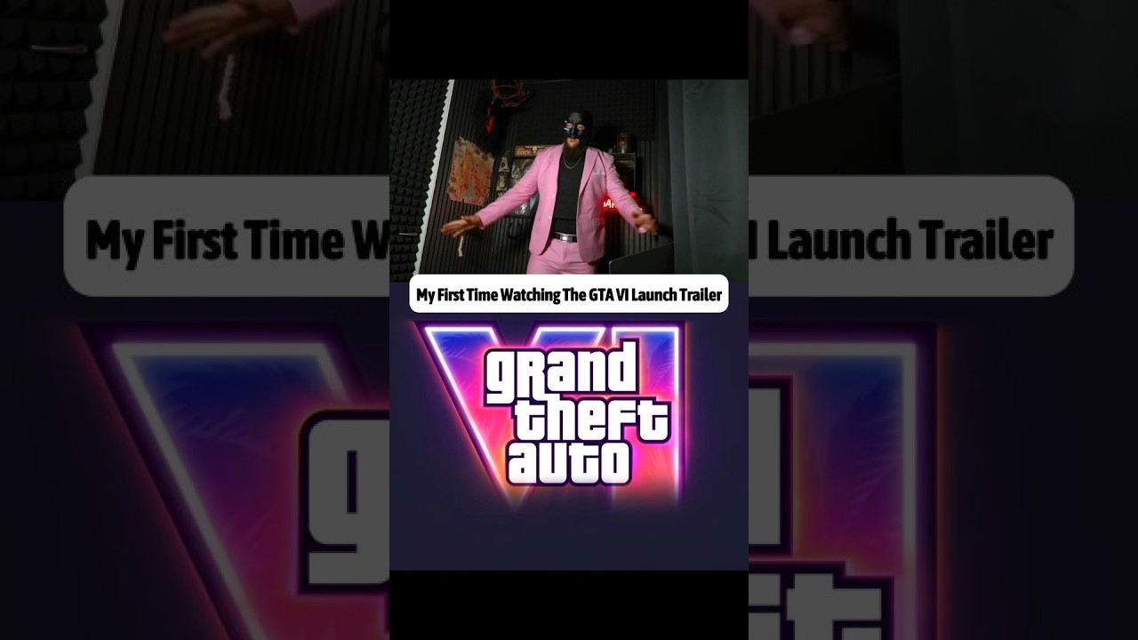 The Hype Is Real #gta6 #gtavi #rockstargames #vicecity #shorts #funny #gaming #trailer #fyp