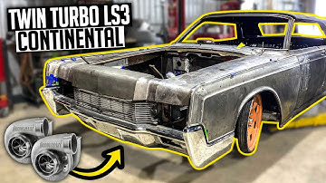 LS Swapped Continental Gets Mirror Image Turbos! - 