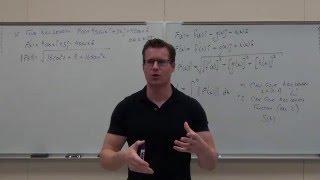 Calculus 3 Lecture 12.3:  Arc Length/Parameterization, TNB (FrenetSerret) Intro