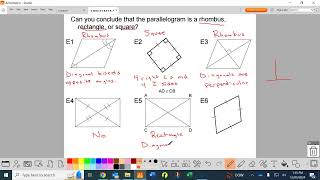 Geometry Notes 6-4 & 6-5  24-25