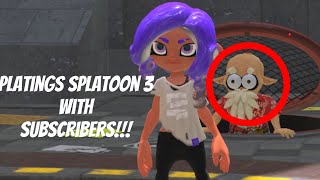 🔴Playing Splatoon 3 With Subscribers!!🔴