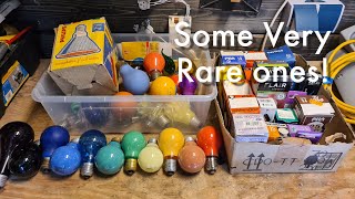 My Entire Colored Lightbulb Collection!