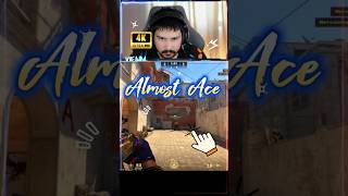 ALMOST ACE ON MIRAGE #cs2 #shortsfeed  #cs2live #csgo
