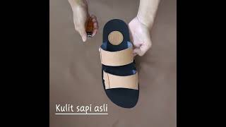 Sandal Kulit Pria Branded