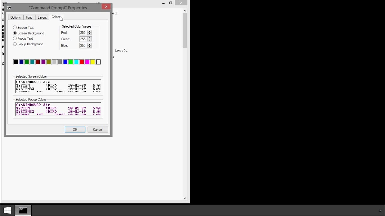 Command Prompt: How to Change Text Color - YouTube