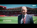 Celebrating the renaming of The John Robertson Stand. 🏟️