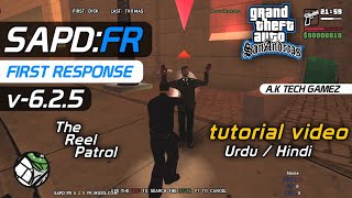 How to install SAPDFR latest version mod in GTA San Andreas