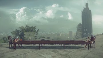 NieR: Automata | Adam and Eve Talking While Wearing Briefs