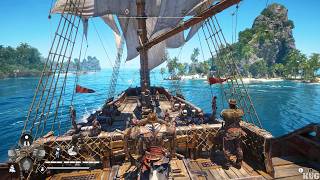 Assassins Creed Black Flag Resynced - Gibara - Open World Free Roam Gameplay (PC UHD) [4K60FPS]