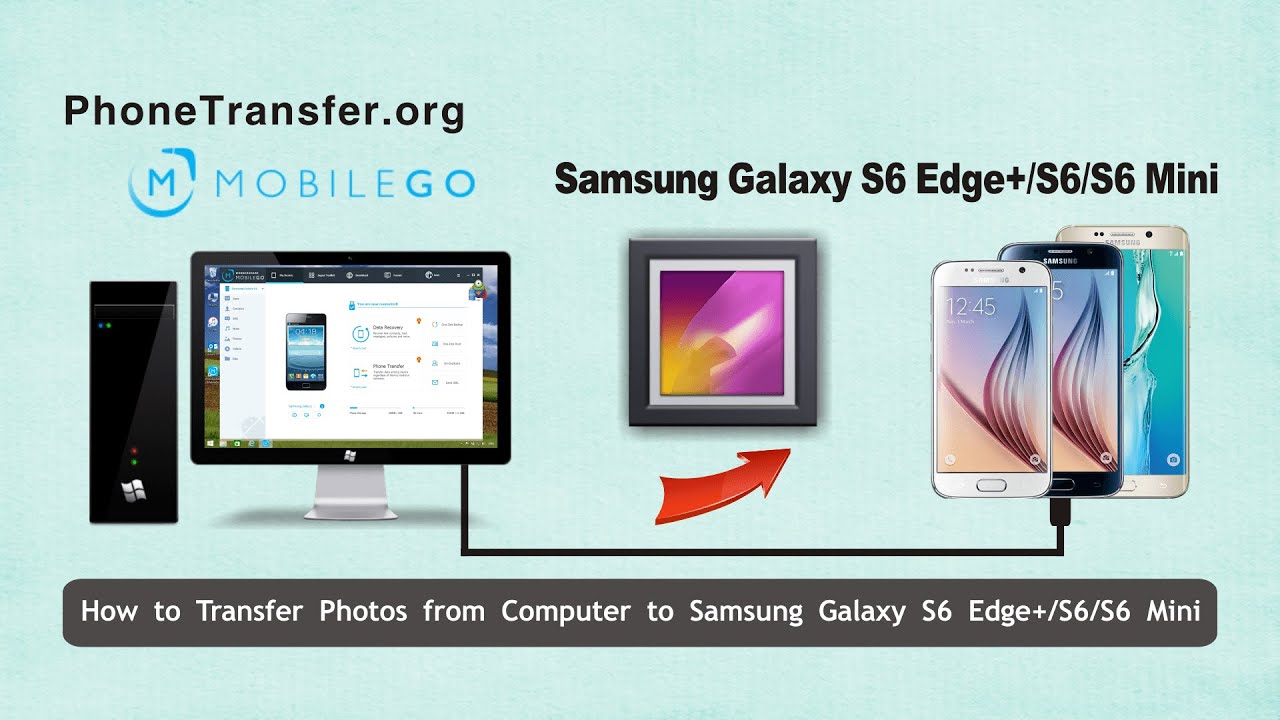 How to Transfer Photos from Computer to Samsung Galaxy S6 Edge+/S6/S6