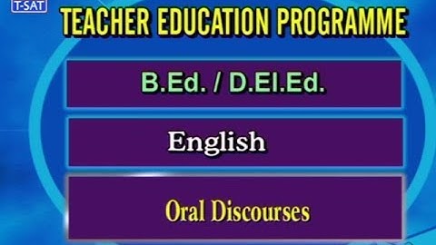 SCERT (TTP) || English - Oral Discources || LIVE With P. Jani Reddy