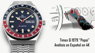 Análisis Timex Q 1979 PEPSI en Español