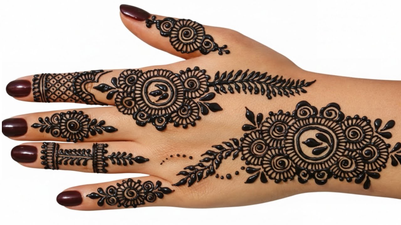 Very Beautiful Arabic Mehndi Design for Back Hand | New Mehndi Design 2026