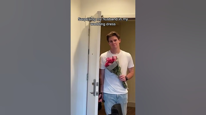 Surprising My Husband in my Wedding Dress