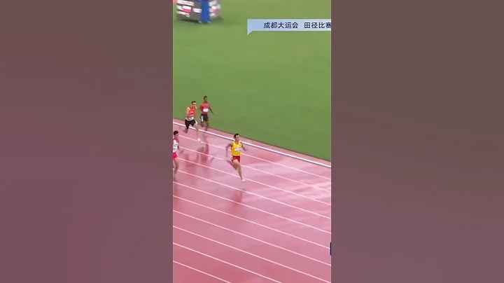 絕地反擊！成都大運會男子4×100米接力決賽，中國男子接力0.006秒逆轉奪冠 - 天天要聞