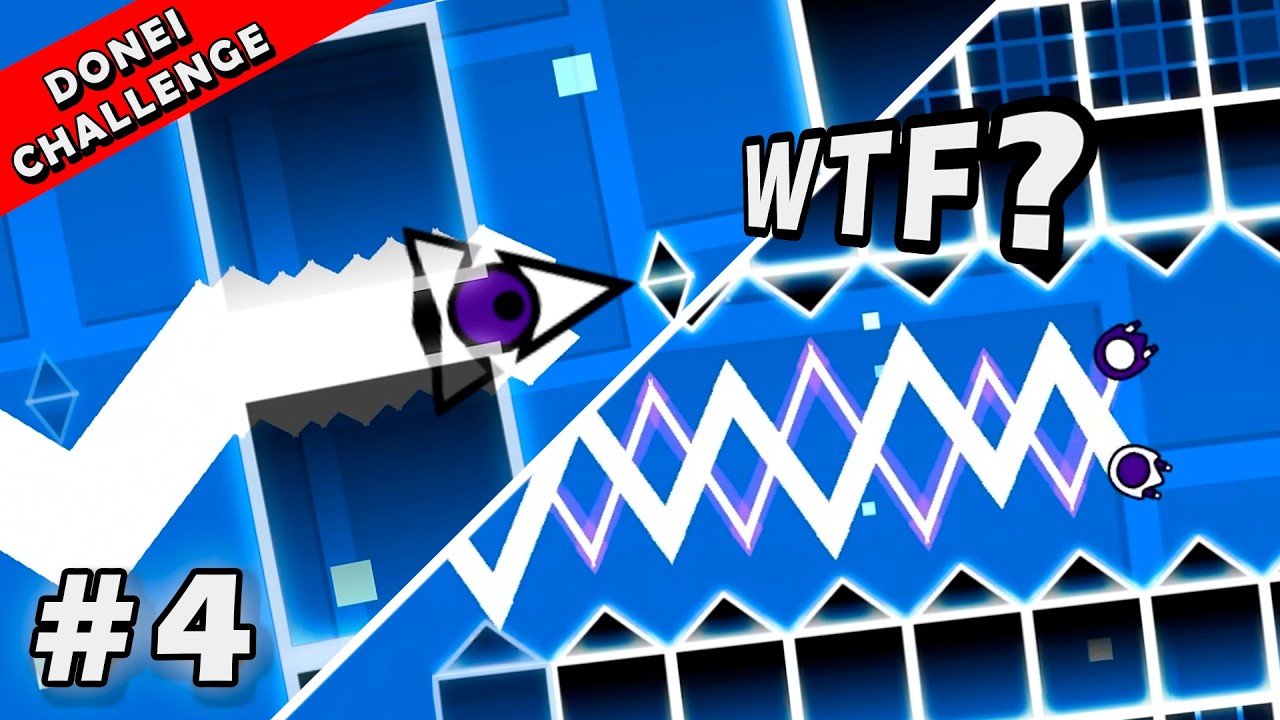 DONEI CHALLENGE #4 | WTF EDITION?? | Geometry Dash 2.2