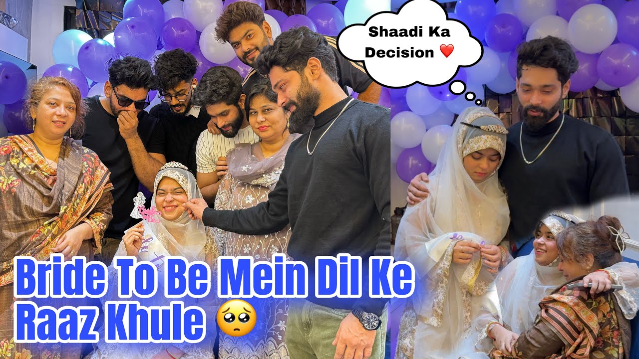 Bride To Be Haifa Ka 🥺 Sab Ke Dilke Raaz ❤️| Bhen Ki Shaadi | Fokats | Abresh & Zeeshan