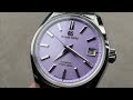 Grand Seiko Hi-Beat Jōdogahama Purple SBGH337 Watch Review