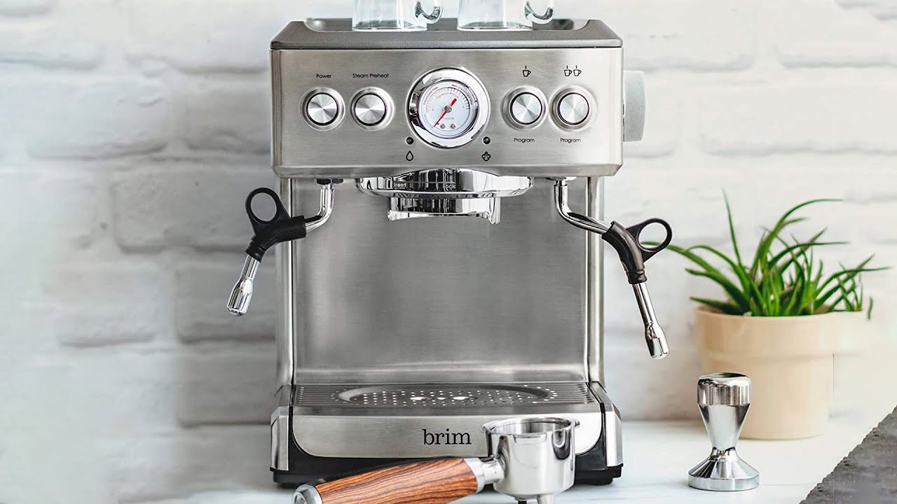 Brim Combo 19 Bar Espresso & Drip Coffee Maker - BRIM