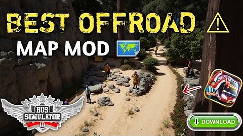 LATEST OFFROAD MAP MOD For Bus simulator Indonesia ✅ // Bussid Map Mod V3.7 #offroadmapmod #map✅😱