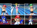 Mario  sonic at the olympic games tokyo 2020 swimming  karate