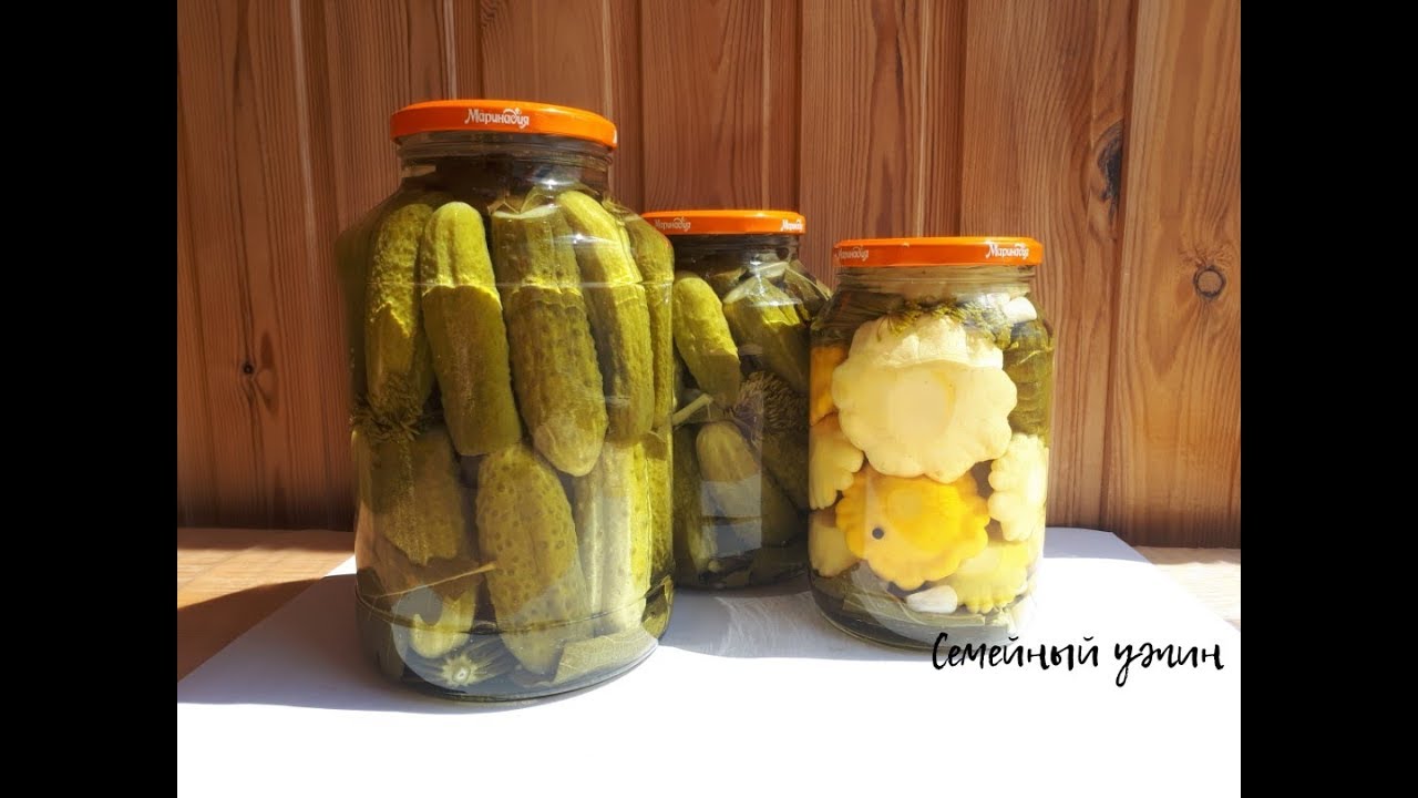 Маринованные Огурцы На Зиму Фото