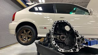 Honda Civic EK9 CTR Minor Refresh - Brand New Clutch Kit | Oil Leaks | SpoonSports Parts (Episode 2)
