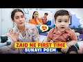 Zaid ne first time sunayi poem  malik kids