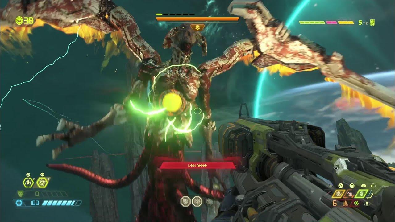 DOOM Eternal How to Defeat Khan Maykr without Using Meat Hook YouTube