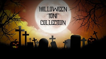 HALLOWEEN FONT COLLECTION | HORROR FONTS | SELFIE