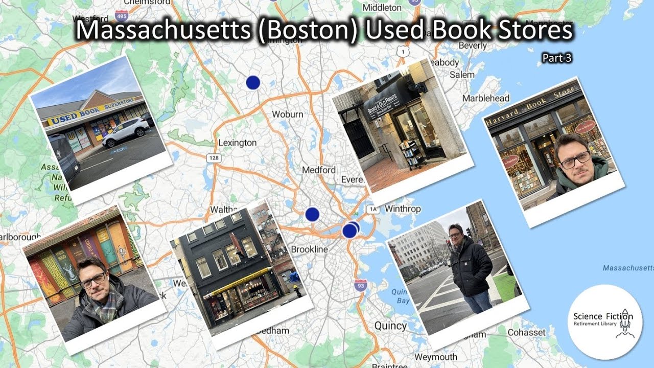Букинистические магазины Бостона! В поисках винтажной научной фантастики... снова! (SFRL071)