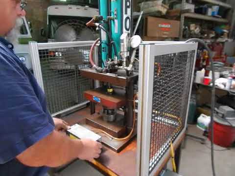 4 Ton Tox Pressotechnik Type K4.200.20 US Pneumatic Press (50544)